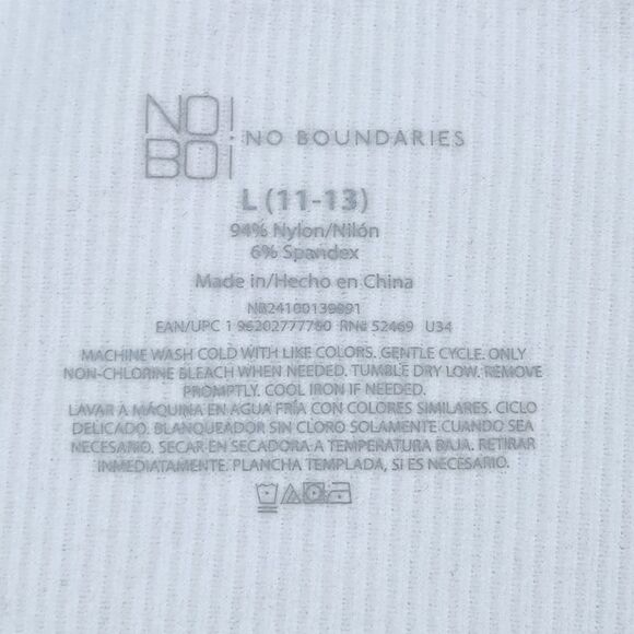 🔹️NWT White Corset Seamless Short Sleeve Top Large - Picture 9 of 9